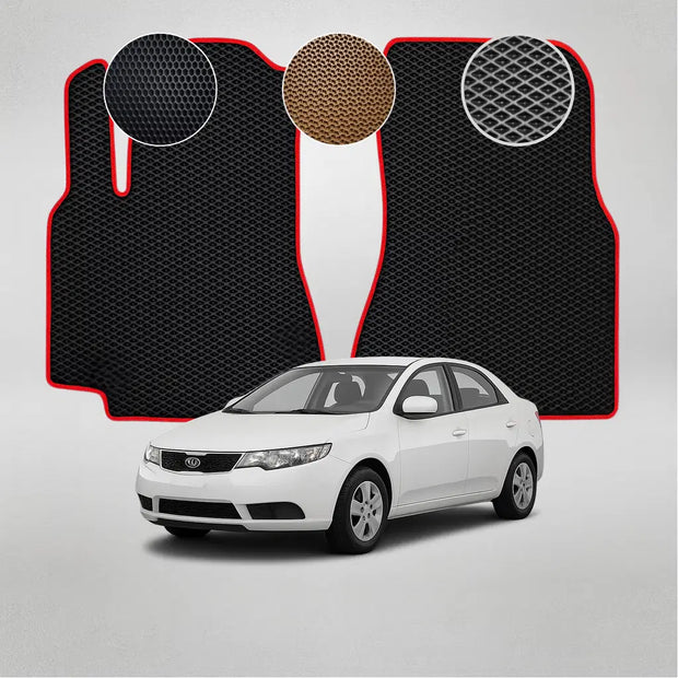 EVA grindų kilimėliai, skirti Kia Cerato 2-os kartos sedanui (2008–2012 m.)