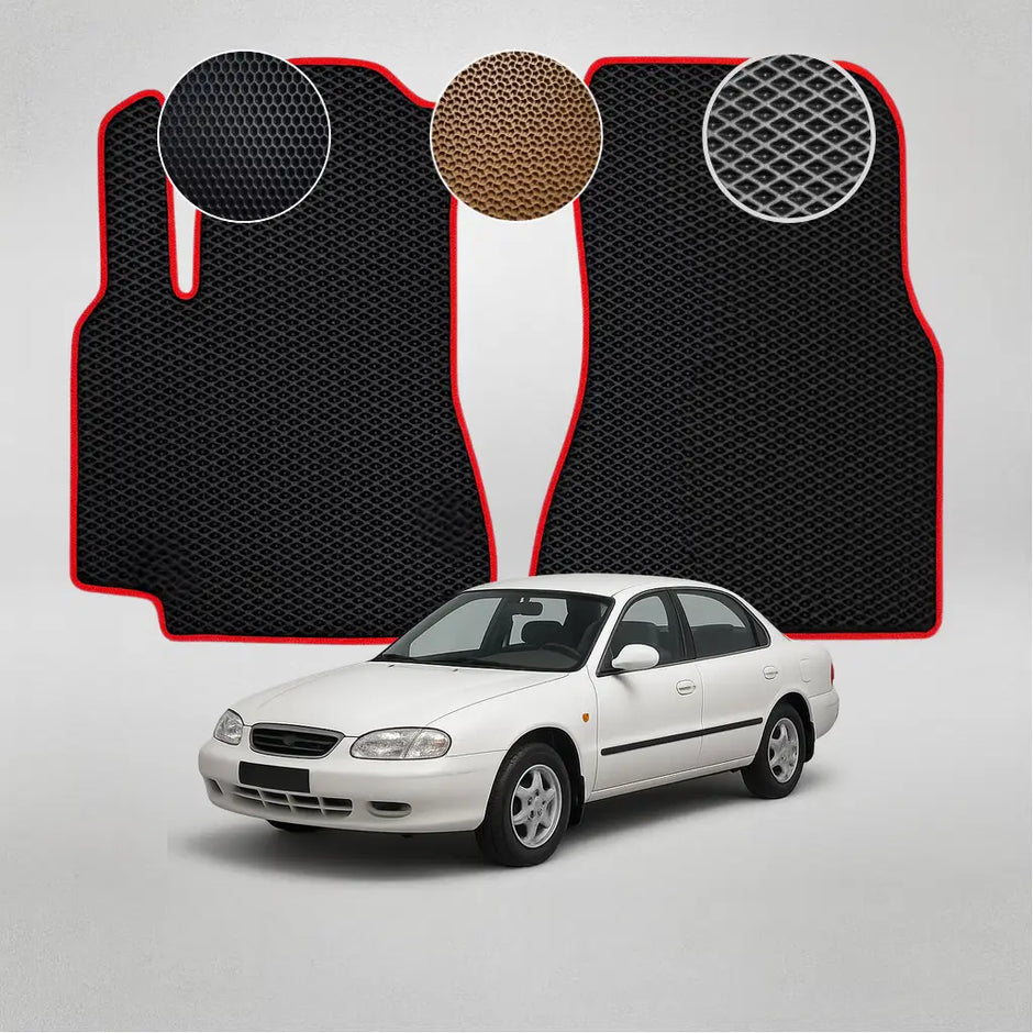 EVA grindų kilimėliai, skirti „Kia Clarus“ pirmosios kartos sedanui (1996–2001 m.)