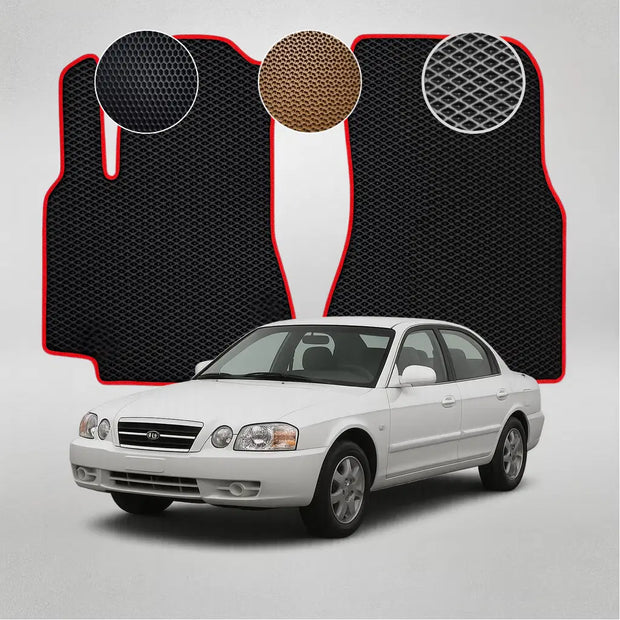 EVA grindų kilimėliai, skirti „Kia Magentis“ pirmosios kartos sedanui (2001–2005 m.)