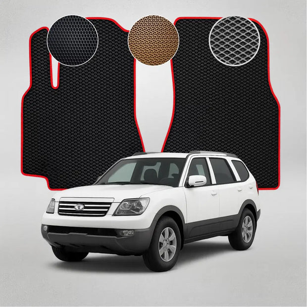 EVA grindų kilimėliai, skirti „Kia Mohave“ pirmosios kartos krosoveriui (2008–2019 m.)