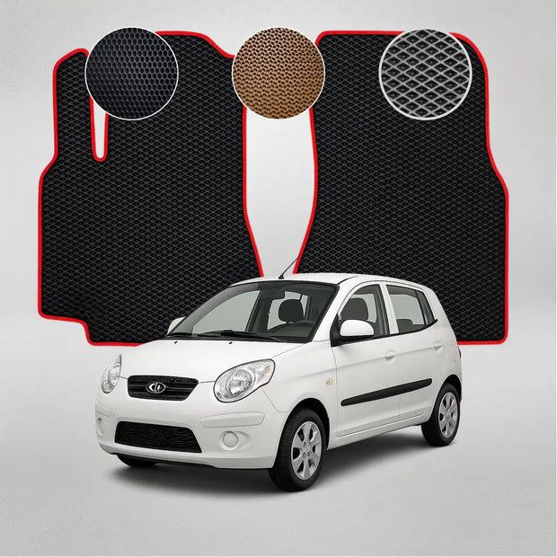 EVA grindų kilimėliai, skirti „Kia Picanto“ pirmosios kartos hečbekui (2009–2011 m.)