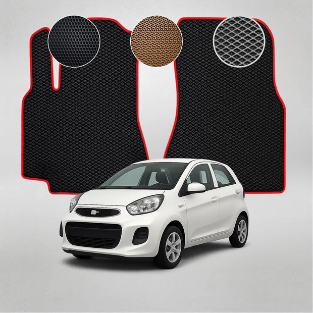 EVA grindų kilimėliai, skirti „Kia Picanto“ antros kartos hečbekui (2011–2017 m.)