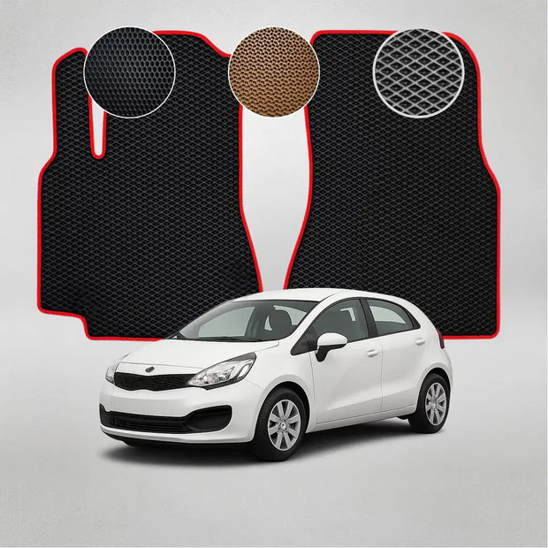 EVA grindų kilimėliai, skirti „Kia Rio“ 3-iosios kartos hečbekui (2011–2017 m.)