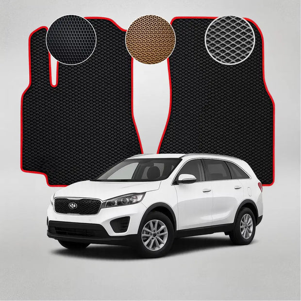 EVA kilimėliai, skirti „Kia Sorento“ 3-iosios kartos krosoveriui (2014–2020 m.)