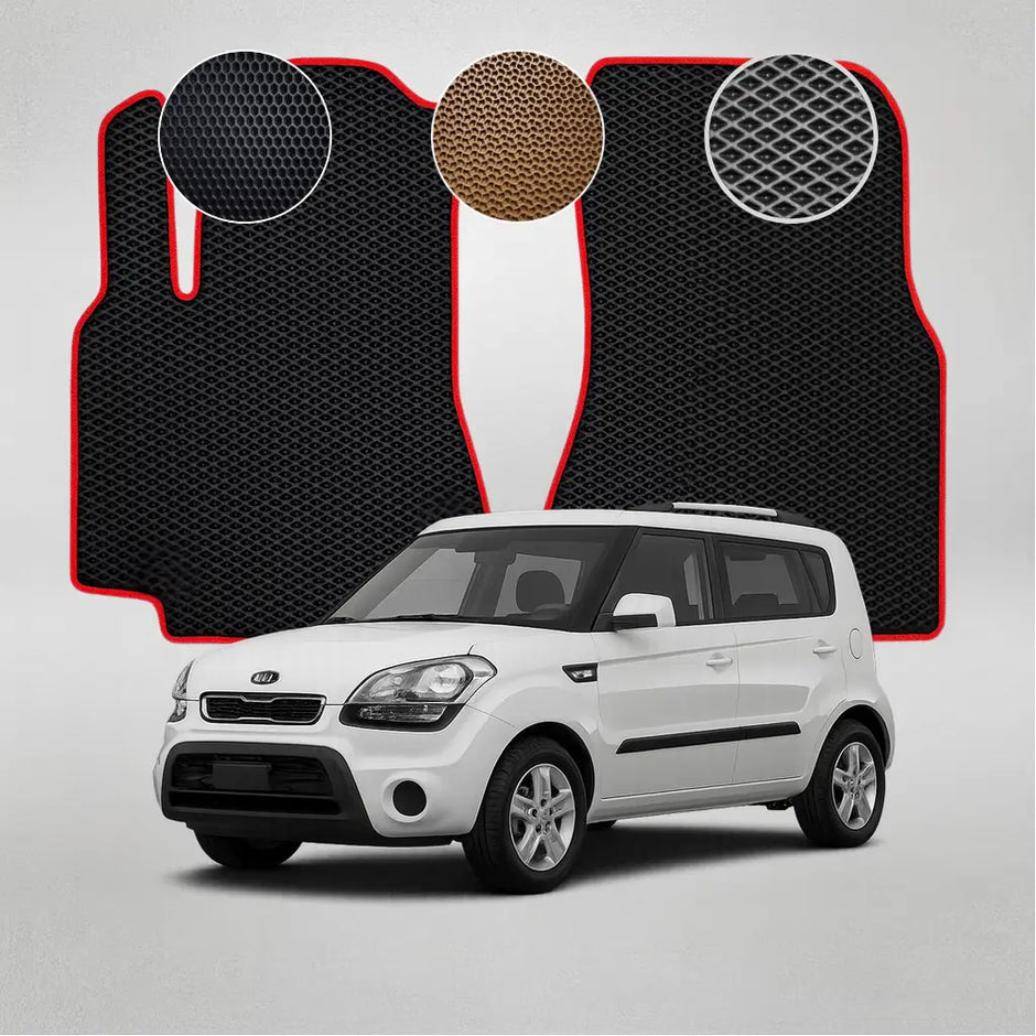 EVA grindų kilimėliai, skirti „Kia Soul“ pirmosios kartos krosoveriui (2008–2014 m.)