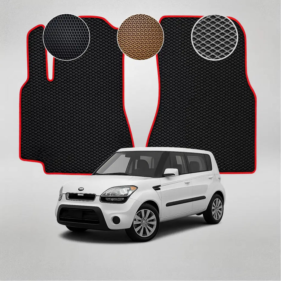 EVA grindų kilimėliai, skirti „Kia Soul“ pirmosios kartos krosoveriui (2011–2013 m.)