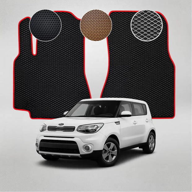 EVA grindų kilimėliai, skirti „Kia Soul“ antros kartos krosoveriui (2017–2019 m.)