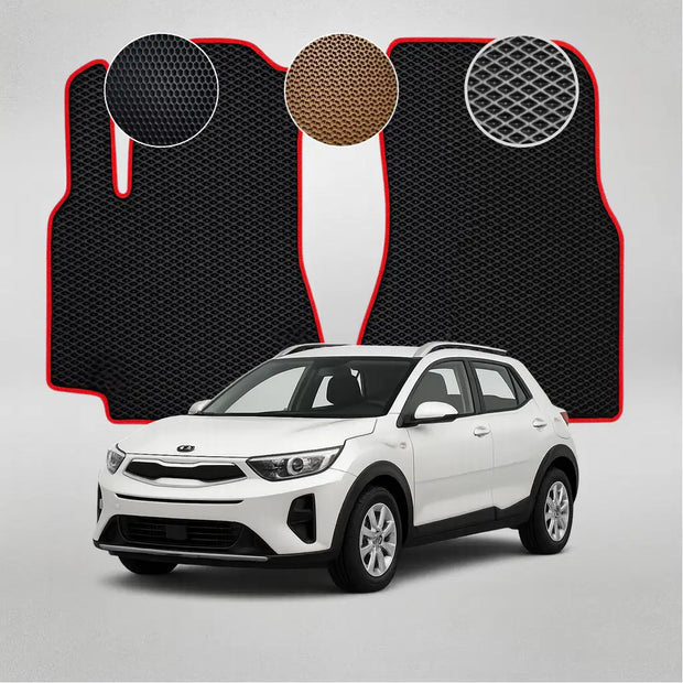 EVA grindų kilimėliai, skirti „Kia Stonic“ pirmosios kartos krosoveriui (2017–2019 m.)