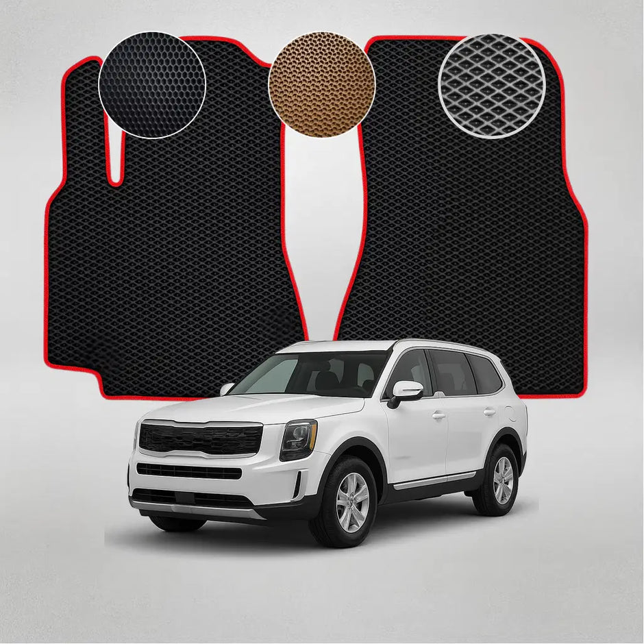 EVA kilimėliai, skirti „Kia Telluride“ pirmosios kartos krosoveriui (nuo 2019 m.)