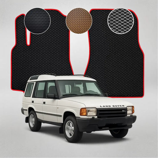 EVA grindų kilimėliai, skirti „Land Rover Discovery 1“ pirmosios kartos krosoveriui (1989–1999 m.)