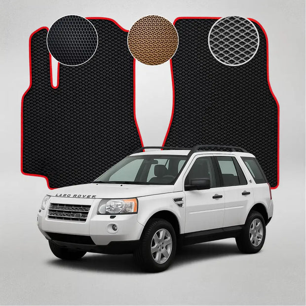 EVA grindų kilimėliai, skirti „Land Rover Freelander“ antros kartos krosoveriui (2006–2014 m.)