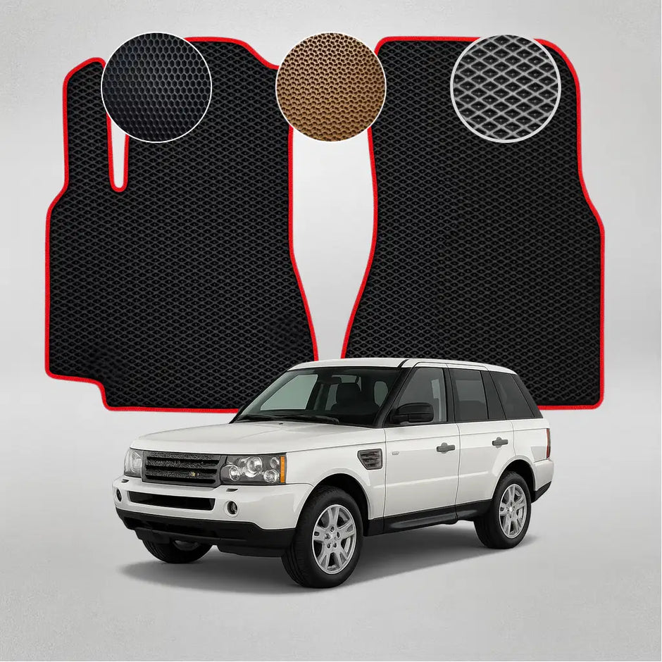 EVA grindų kilimėliai, skirti „Land Rover Range Rover Sport“ pirmosios kartos krosoveriui (2005–2009 m.)