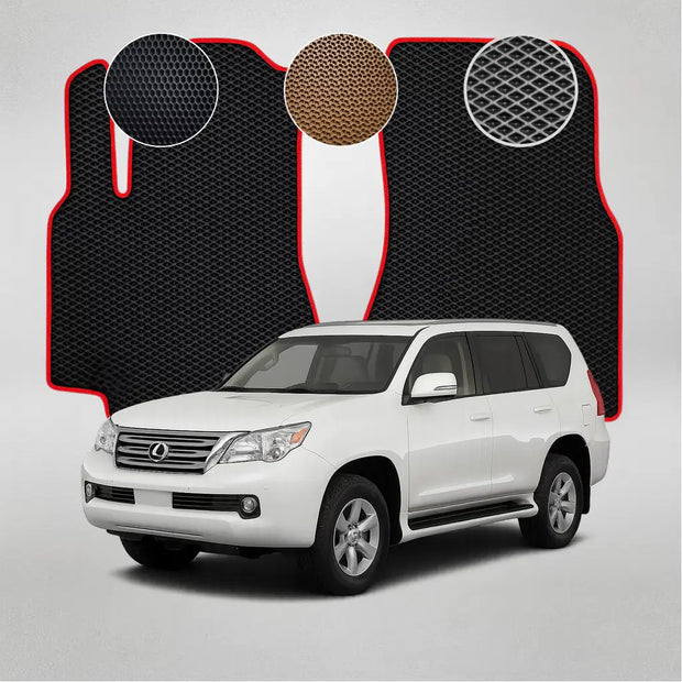 EVA grindų kilimėliai, skirti „Lexus GX 460“ antros kartos krosoveriui (2010–2019 m.)