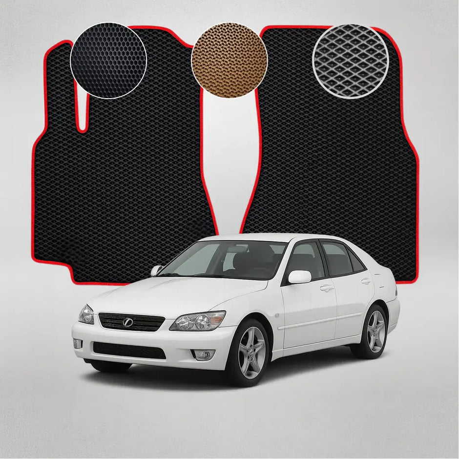 EVA grindų kilimėliai, skirti „Lexus IS 200“ pirmosios kartos sedanui (1998–2005 m.)