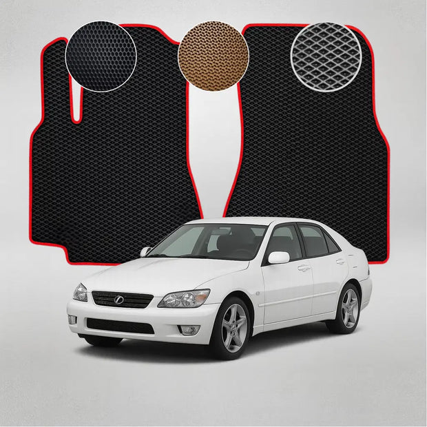 EVA grindų kilimėliai, skirti „Lexus IS 200“ pirmosios kartos sedanui (1998–2005 m.)