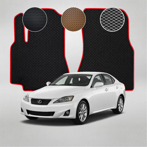 EVA grindų kilimėliai, skirti „Lexus IS 250“ antros kartos sedanui (2005–2013 m.)