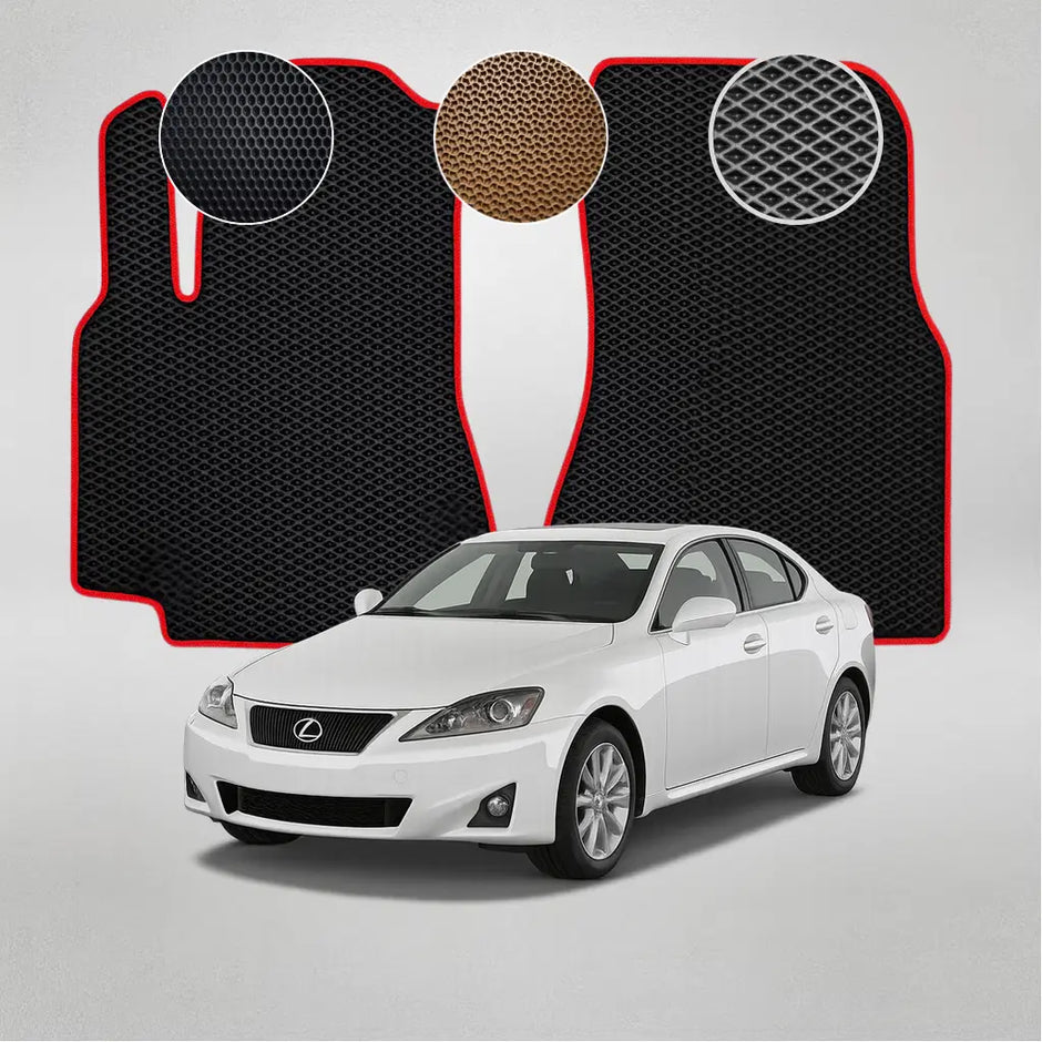 EVA grindų kilimėliai, skirti „Lexus IS 250“ antros kartos sedanui (2008–2013 m.)