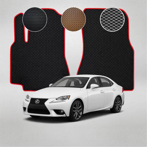 EVA grindų kilimėliai, skirti „Lexus IS 300“ trečios kartos sedanui (nuo 2013 m.)
