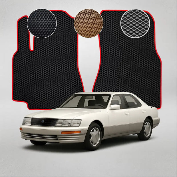 EVA grindų kilimėliai, skirti „Lexus LS 400“ antros kartos sedanui (1995–2000 m.)