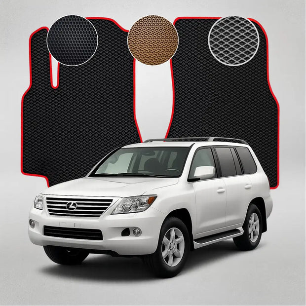 EVA grindų kilimėliai Lexus LX 570 3-iosios kartos krosoveriui (nuo 2008 m.)