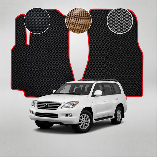EVA grindų kilimėliai, skirti „Lexus LX 570“ trečiosios kartos krosoveriui (2008–2012 m.)