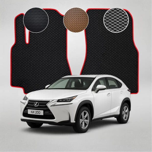 EVA grindų kilimėliai, skirti „Lexus NX 200“ pirmosios kartos krosoveriui (nuo 2014 m.)