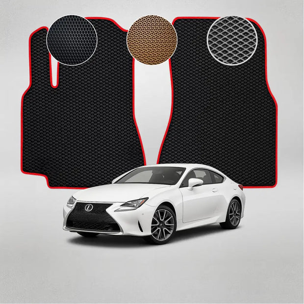 EVA grindų kilimėliai, skirti „Lexus RC 200t“ pirmos kartos kupė (nuo 2014 m.)