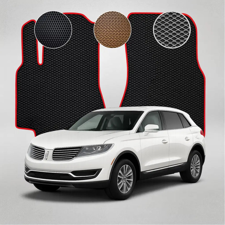 EVA grindų kilimėliai, skirti „Lincoln MKX“ antros kartos krosoveriui (2015–2018 m.)