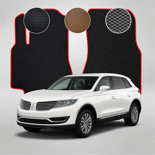 EVA grindų kilimėliai, skirti „Lincoln MKX“ antros kartos krosoveriui (2015–2018 m.)