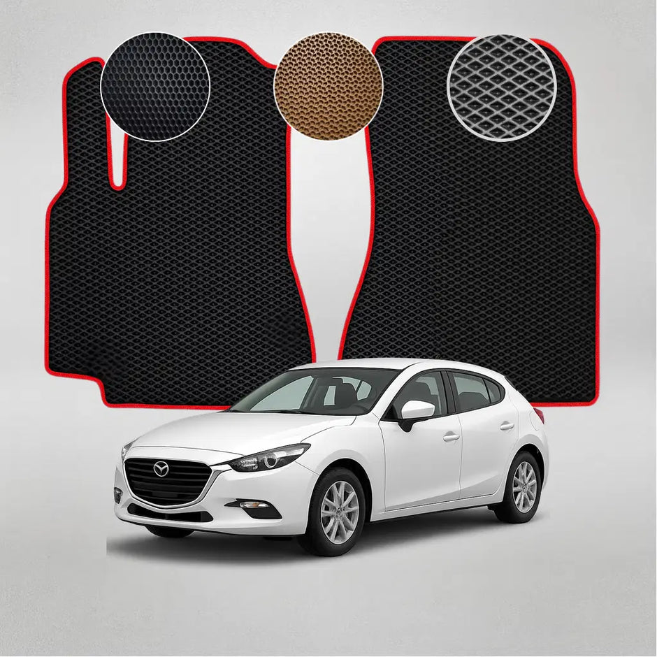EVA grindų kilimėliai, skirti „Mazda 3“ 3-iosios kartos hečbekui (2013–2019 m.)