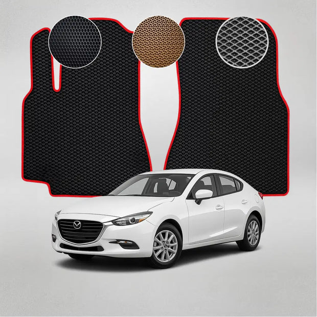 EVA grindų kilimėliai, skirti „Mazda 3“ trečiosios kartos sedanui (2013–2019 m.)