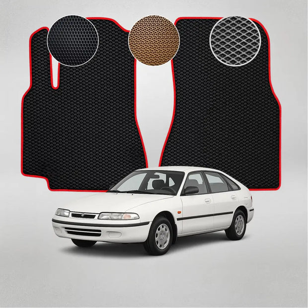 EVA grindų kilimėliai, skirti Mazda 626 4th gen Liftback (1991–1997)