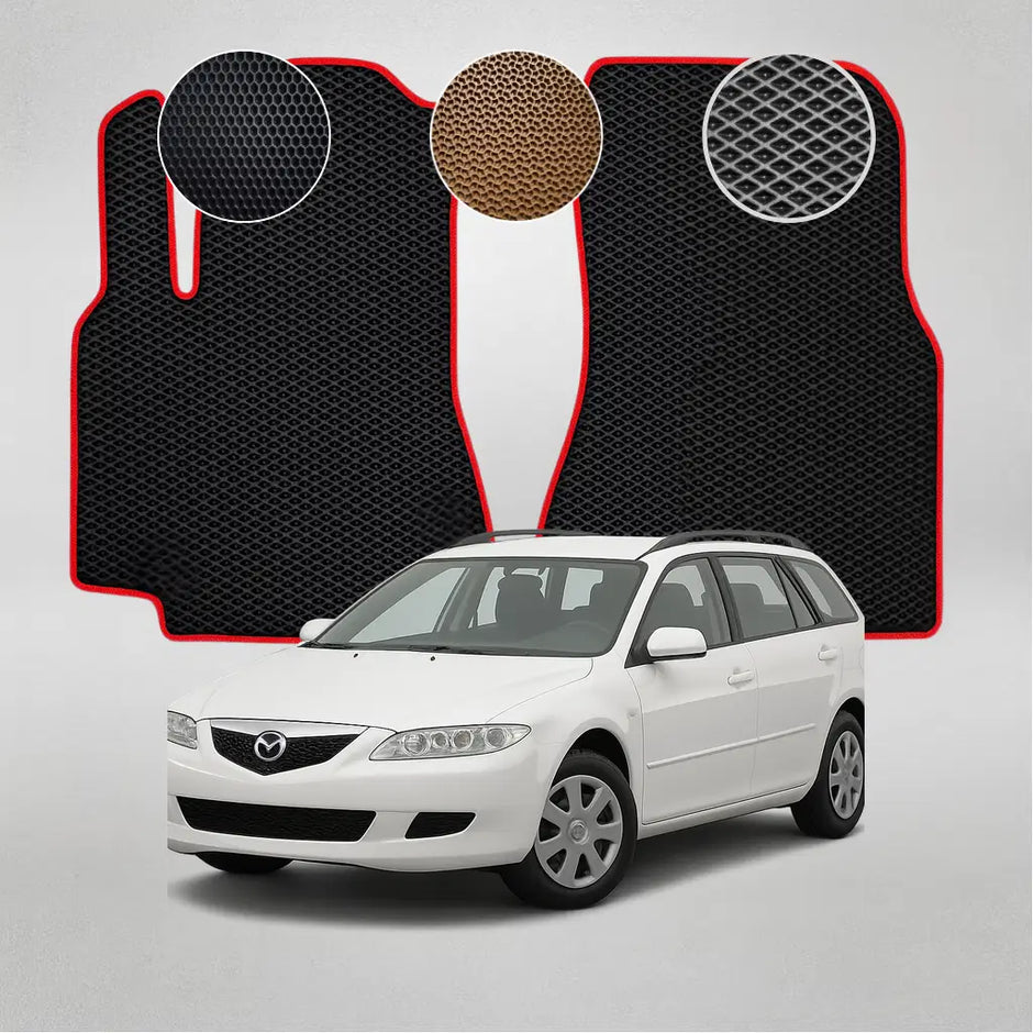 EVA grindų kilimėliai, skirti „Mazda 6“ pirmosios kartos „Kombi“ (2002–2008 m.)