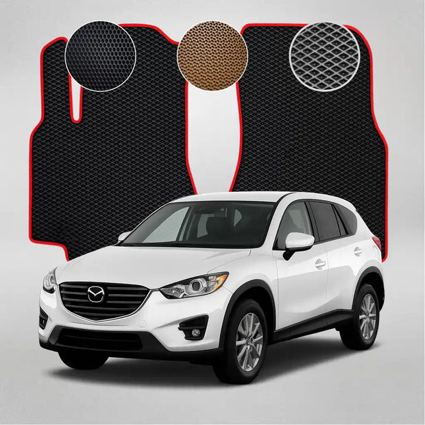 EVA grindų kilimėliai, skirti „Mazda CX-5“ pirmosios kartos krosoveriui (2015–2017 m.)