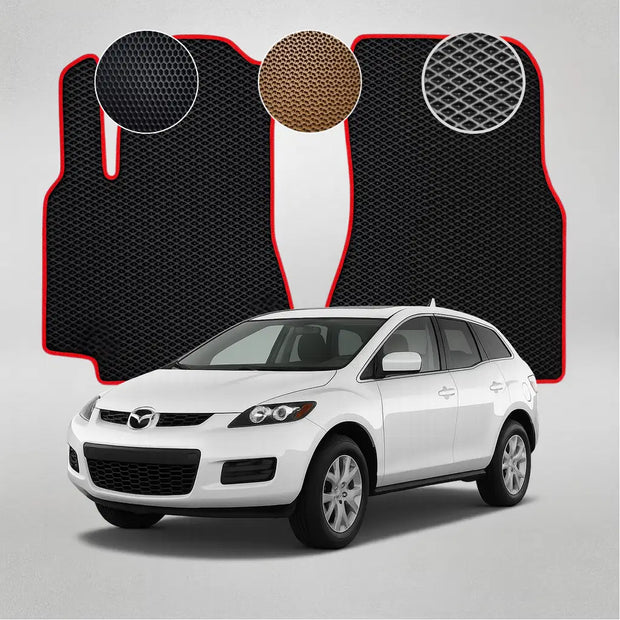 EVA grindų kilimėliai, skirti „Mazda CX-7“ pirmosios kartos krosoveriui (2006–2010 m.)