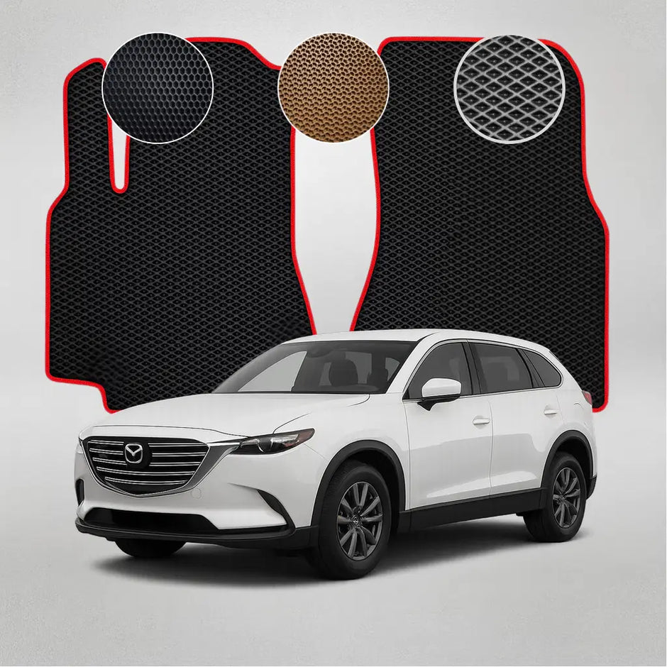 EVA grindų kilimėliai, skirti „Mazda CX-9“ antros kartos krosoveriui (2016–2021 m.)