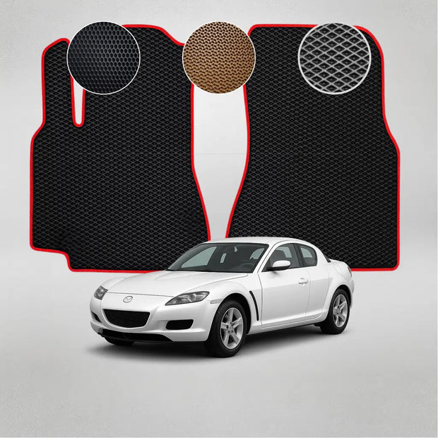 EVA grindų kilimėliai, skirti „Mazda RX-8“ pirmosios kartos kupė (2003–2012 m.)