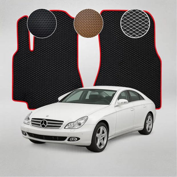 EVA grindų kilimėliai, skirti „Mercedes-Benz C219 CLS“ pirmos kartos kupė (2004–2008 m.)