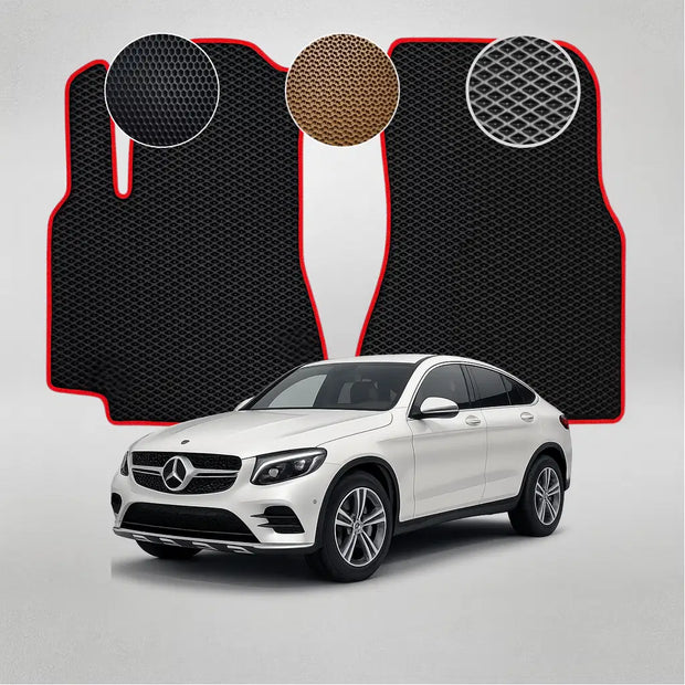 EVA grindų kilimėliai, skirti „Mercedes-Benz C253 GLC-kupė“ antros kartos krosoveriui (2016–2019 m.)