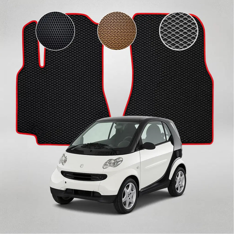 EVA grindų kilimėliai, skirti „Mercedes-Benz SMART Fortwo“ pirmosios kartos kupė (2003–2007 m.)