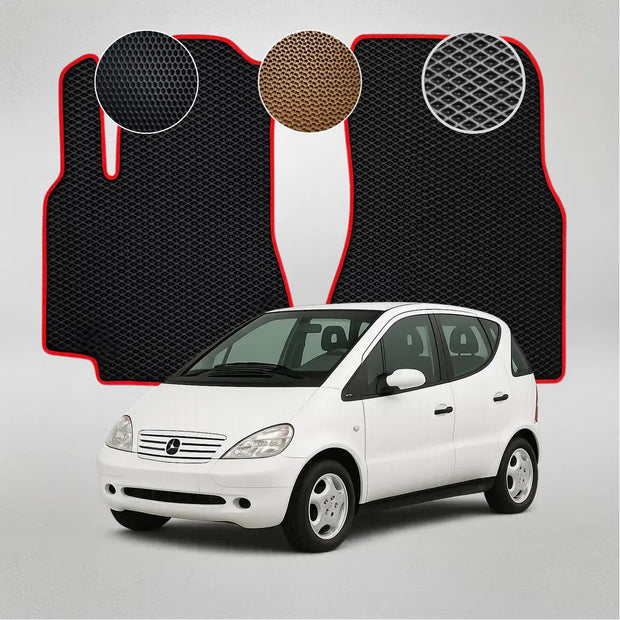 EVA grindų kilimėliai, skirti „Mercedes-Benz V168/A160 A“ klasės pirmosios kartos hečbekui (1997–2004 m.)