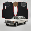 EVA grindų kilimėliai, skirti „Mercedes-Benz W123“ pirmosios kartos sedanui (1975–1986 m.)