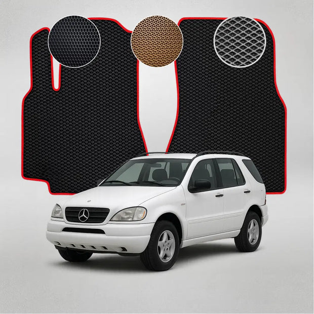 EVA grindų kilimėliai, skirti „Mercedes-Benz W163“ M klasės pirmosios kartos krosoveriui (1997–2005 m.)