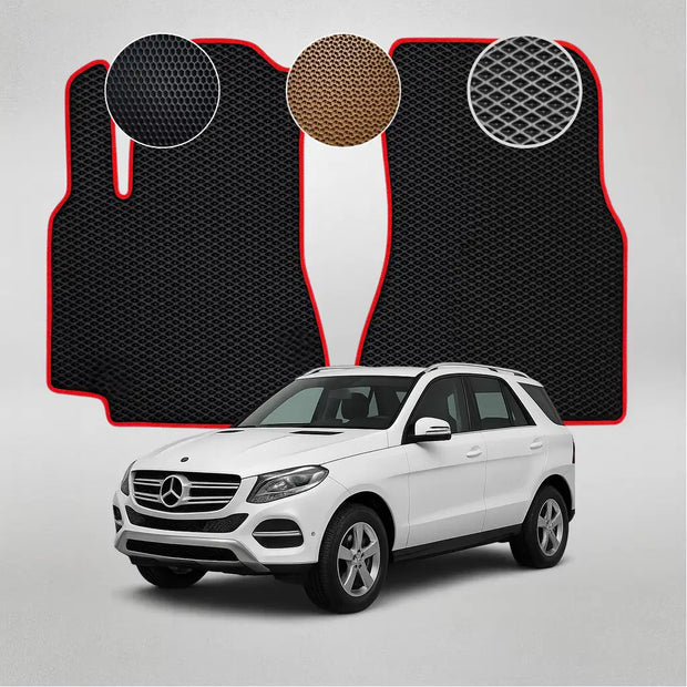 EVA grindų kilimėliai, skirti „Mercedes-Benz W166/250 GLE“ klasės pirmosios kartos krosoveriui (2015–2018 m.)