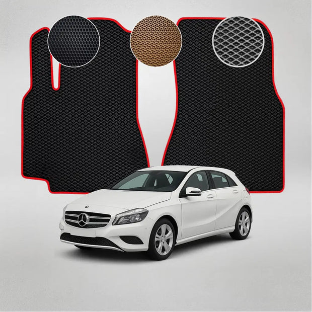 EVA grindų kilimėliai, skirti „Mercedes-Benz W176 A“ klasės 3-iosios kartos hečbekui (2012–2015 m.)