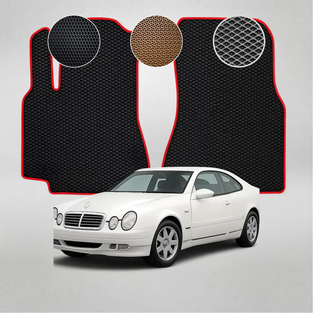 EVA grindų kilimėliai, skirti „Mercedes-Benz W208 CLK“ pirmos kartos kupė (1997–2002 m.)