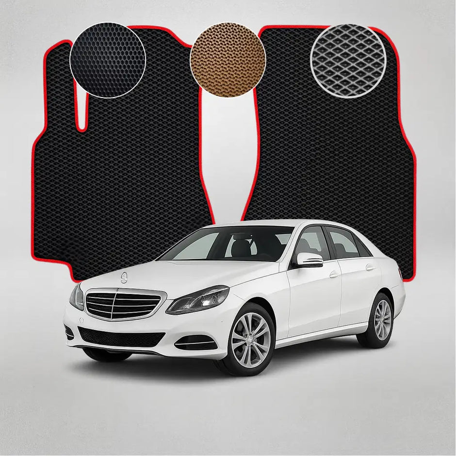EVA grindų kilimėliai, skirti „Mercedes-Benz W212 E“ klasės 4-osios kartos sedanui (2012–2016 m.)