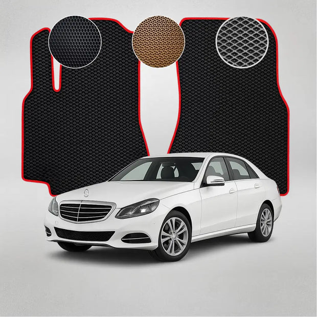 EVA grindų kilimėliai, skirti „Mercedes-Benz W212 E“ klasės 4-osios kartos sedanui (2012–2016 m.)