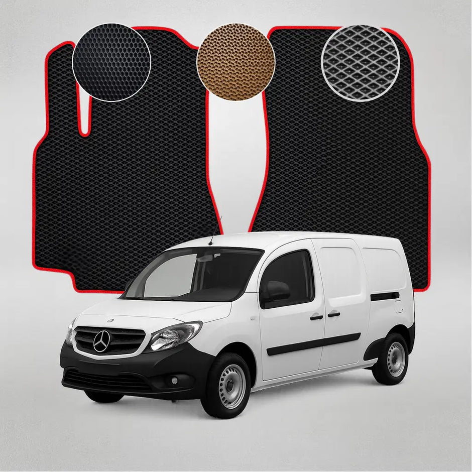 EVA kilimėliai Mercedes-Benz W415 Citan Maxi 1-osios kartos minivenui (nuo 2012 m.)