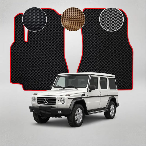 EVA grindų kilimėliai, skirti „Mercedes-Benz W463 G“ klasės antros kartos krosoveriui (2004–2008 m.)